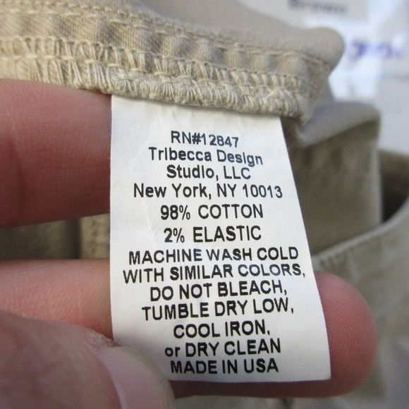 Nili Lotan Utility Pants Jogger Beige Womens Made in USA Size 2 Casual Relax 388 - Picture 8 of 12